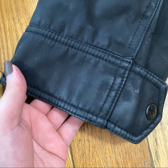 SAM S13 Black Faux Fur Lined Anorak Jacket XL - Picture 3 of 13